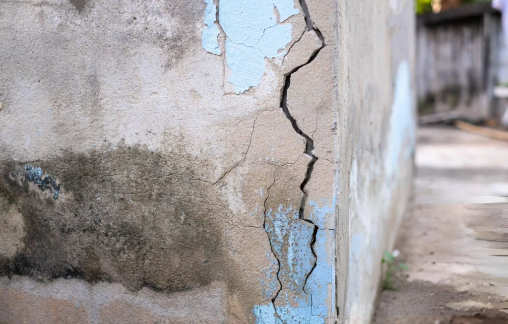Cracked Wall Structural Repair Prosper TX