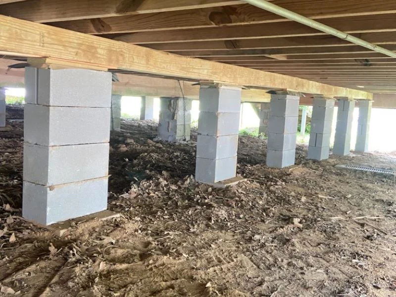 Pier and Beam or Block and Base Foundation Repair Prosper TX