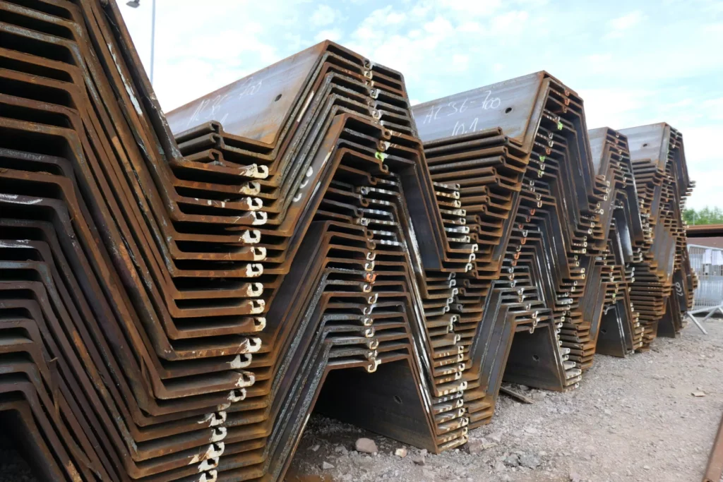 Pressed Steel Pilings Prosper TX